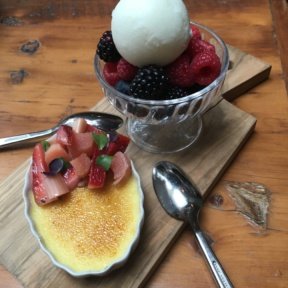 Gluten-free dessert from David Burke Kitchen